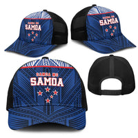 Toa Samoa Rugby Mesh Trucker Cap Samoa mo Samoa Island Warrior Pride LT9 - Polynesian Pride