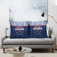 Rugby Toa Samoa Pillow Cover Samoa mo Samoa Island Warrior Pride - Polynesian Pride