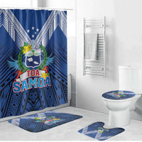 Rugby Toa Samoa Bathroom Set Samoa mo Samoa Strength in Tatau - Polynesian Pride