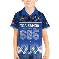 Toa Samoa 685 Kid Hawaiian Shirt Uso Aso Uma For Life For Samoa - Polynesian Pride