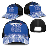 Toa Samoa 685 Mesh Trucker Cap Uso Aso Uma For Life For Samoa - Polynesian Pride