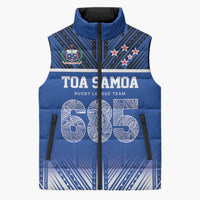 Toa Samoa 685 Sleeveless Puffer Jacket Uso Aso Uma For Life For Samoa - Polynesian Pride