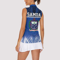 Toa Samoa 685 Women Sleeveless Polo Shirt Uso Aso Uma For Life For Samoa - Polynesian Pride
