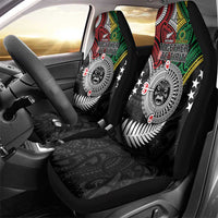 Aotearoa and Cook Islands Mo Te Tiriti Car Seat Cover New Zealand Honour The Treaty Ake!Ake!Ake!