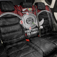 Aotearoa and Tonga Mo Te Tiriti Back Car Seat Cover New Zealand Honour The Treaty Ake!Ake!Ake!
