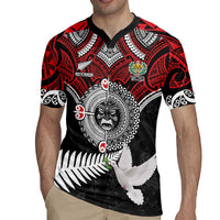 Aotearoa and Tonga Mo Te Tiriti Rugby Jersey New Zealand Honour The Treaty Ake!Ake!Ake!