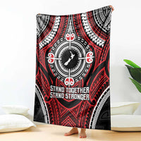 Aotearoa Proud To Be Maori Blanket New Zealand Fight Together LT9 - Polynesian Pride