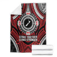 Aotearoa Proud To Be Maori Blanket New Zealand Fight Together LT9 - Polynesian Pride