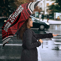 Aotearoa Proud To Be Maori Umbrella New Zealand Fight Together LT9 - Polynesian Pride