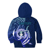 Personalised Northern Mariana Islands Kid Hoodie Commonwealth Day 2024 LT9 - Polynesian Pride