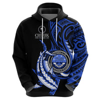 Personalised Chuuk FSM Culture Day Zip Hoodie Hammerhead Shark Tattoo 2024 LT9 - Polynesian Pride