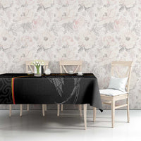 Papua New Guinea 50th Independence Day Tablecloth Simple Oro Tapa Pattern LT9 - Polynesian Pride