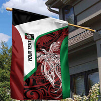 Personalised PNG East New Britain Province Garden Flag Bird of Paradise Tattoo Flag Motif - Polynesian Pride