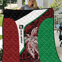 Personalised PNG East New Britain Province Quilt Bird of Paradise Tattoo Flag Motif - Polynesian Pride