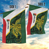 Personalised PNG East Sepik Province Garden Flag Bird of Paradise Tattoo Flag Motif - Polynesian Pride