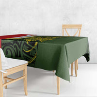 Personalised PNG Eastern Highlands Tablecloth Bird of Paradise Tattoo Flag Motif LT9 - Polynesian Pride
