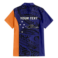 Personalised PNG New Ireland Family Matching Mermaid Dress and Hawaiian Shirt Bird of Paradise Tattoo Flag Motif LT9 - Polynesian Pride