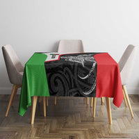 Personalised PNG Southern Highlands Province Tablecloth Bird of Paradise Tattoo Flag Motif LT9 - Polynesian Pride