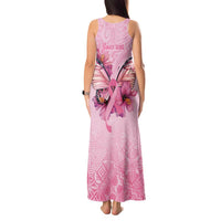 Faith Hope Love Butterfly Ribbon Personalised Tank Maxi Dress LT9 - Polynesian Pride