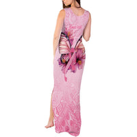 Faith Hope Love Butterfly Ribbon Personalised Tank Maxi Dress LT9 - Polynesian Pride
