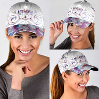New Zealand Aotearoa Classic Cap Pink Maori Papua Shell Indigenous - Polynesian Pride