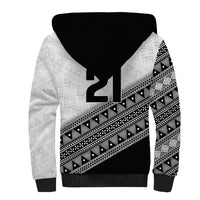 2026 Autumn Rugby Nations Fiji Custom Sherpa Hoodie Fijian Tapa Tribal Lauhala Inspired LT9 - Polynesian Pride