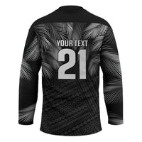 2026 Autumn Rugby Nations Fiji Custom Hockey Jersey Fijian Palm Leaf Tapa Tribal Inspired LT9 - Polynesian Pride