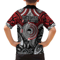 Aotearoa and Australia Hawaiian Shirt New Zealand Honour The Treaty Ake!Ake!Ake! LT9 - Polynesian Pride