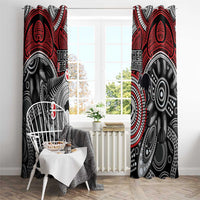 Aotearoa and Australia Window Curtain New Zealand Honour The Treaty Ake!Ake!Ake! LT9 - Polynesian Pride