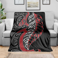 Koru Fern New Zealand Blanket Maori Tribal Pattern LT9 - Polynesian Pride