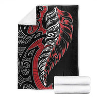 Koru Fern New Zealand Blanket Maori Tribal Pattern LT9 - Polynesian Pride