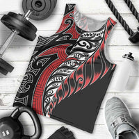 Koru Fern New Zealand Men Tank Top Maori Tribal Pattern LT9 - Polynesian Pride