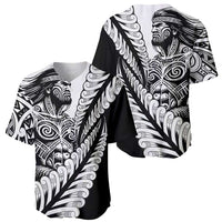 Koru Fern New Zealand Maori Tribal Warrior Baseball Jersey