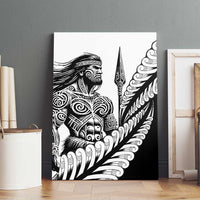 Koru Fern New Zealand Maori Tribal Warrior Canvas Wall Art LT9 - Polynesian Pride