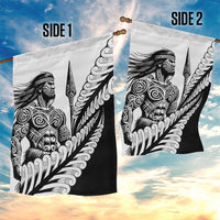 Koru Fern New Zealand Maori Tribal Warrior Garden Flag LT9 - Polynesian Pride