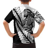 Koru Fern New Zealand Maori Tribal Warrior Hawaiian Shirt