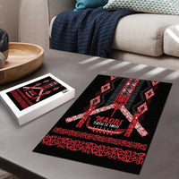 Toitu Te Tiriti Waitangi Puzzle Black Wharenui House LT9 - Polynesian Pride