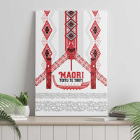 Toitu Te Tiriti Waitangi Canvas Wall Art White Wharenui House LT9 - Polynesian Pride