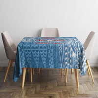 Personalised Tonga Apifo'ou College Tablecloth Since 1865 Special Kupesi Pattern LT9 - Polynesian Pride
