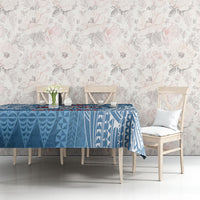 Personalised Tonga Apifo'ou College Tablecloth Since 1865 Special Kupesi Pattern LT9 - Polynesian Pride