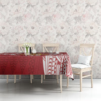 Personalised Kolisi Tonga Atele 142nd Anniversary Tablecloth Special Kupesi Pattern LT9 - Polynesian Pride