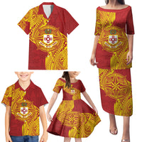 Personalised Kolisi Tonga Atele Family Matching Puletasi and Hawaiian Shirt Since 1882 Simple Ngatu Pattern LT9 - Polynesian Pride