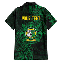 Personalised Tonga Liahona High School 76th Anniversary Family Matching Puletasi and Hawaiian Shirt Special Kupesi Pattern LT9 - Polynesian Pride