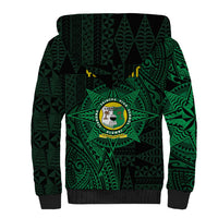 Personalised Tonga Liahona High School 76th Anniversary Sherpa Hoodie Special Kupesi Pattern LT9 - Polynesian Pride
