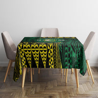 Personalised Tonga Liahona High School Tablecloth Since 1948 Special Kupesi Pattern LT9 - Polynesian Pride