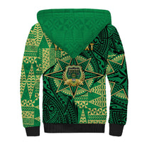 Personalised Tonga Saineha High School Sherpa Hoodie Since 1978 Special Kupesi Pattern LT9 - Polynesian Pride