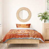 Personalised Tonga Tailulu College Bedding Set Since 1967 Special Kupesi Pattern Version 1 LT9 - Polynesian Pride