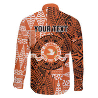Personalised Tonga Tailulu College Family Matching Long Sleeve Bodycon Dress and Hawaiian Shirt Since 1967 Special Kupesi Pattern Version 2 LT9 - Polynesian Pride