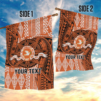 Personalised Tonga Tailulu College Garden Flag Since 1967 Special Kupesi Pattern Version 2 LT9 - Polynesian Pride