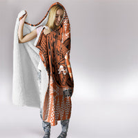 Personalised Tonga Tailulu College Hooded Blanket Since 1967 Special Kupesi Pattern Version 2 LT9 - Polynesian Pride